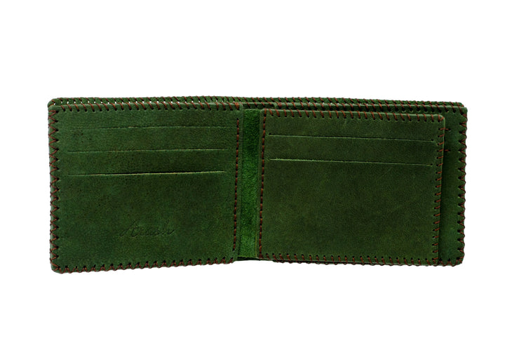 DIRHAM Tri Fold Wallet  ARASH LEATHER