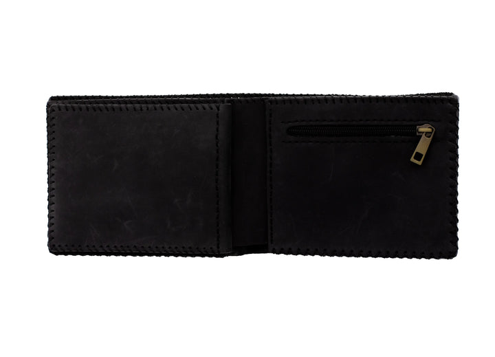 DIRHAM Tri Fold Wallet  ARASH LEATHER