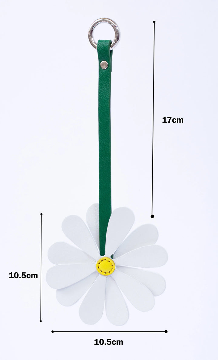 Daisy Bag Charm - ARASH LEATHER