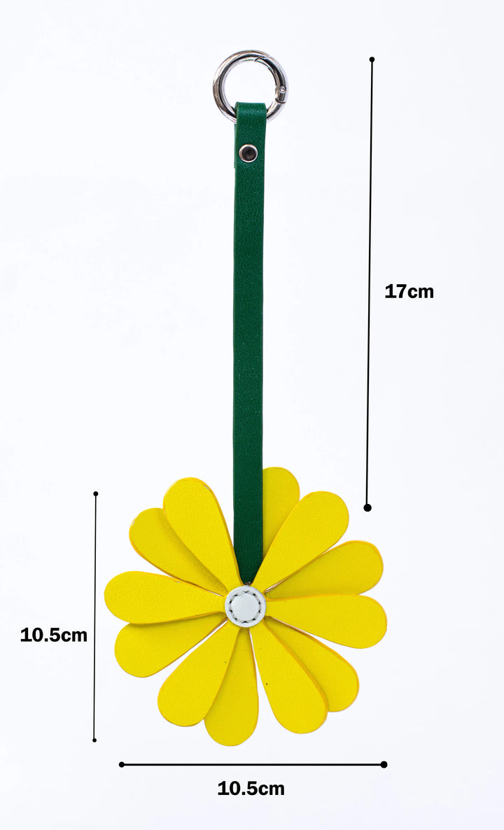 Daisy Bag Charm - ARASH LEATHER