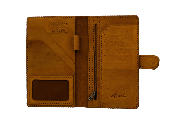 FLIGHT Travel Organizer Caterpillar ARASH LEATHER