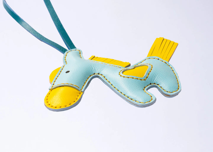Horse Camel Leather Bag Charm - ARASH LEATHER