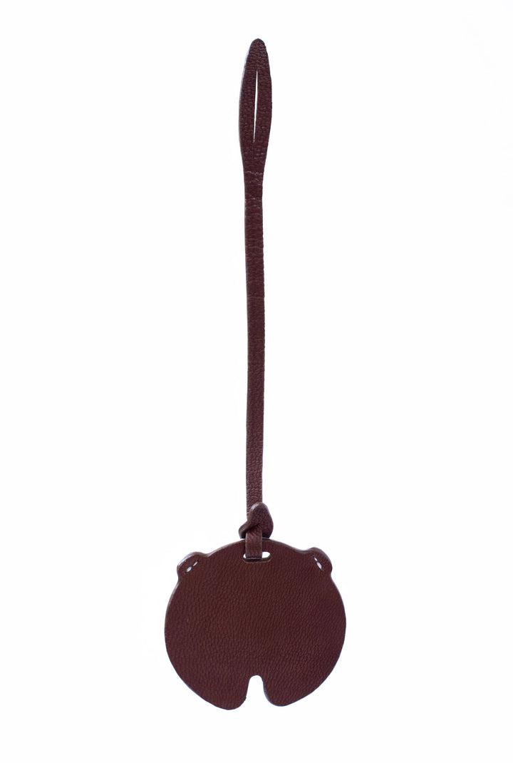 Panda Camel Leather Bag Charm - ARASH LEATHER