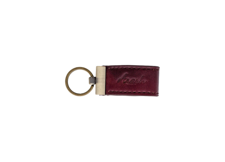 RING Keychain Rustic Burgundy ARASH LEATHER