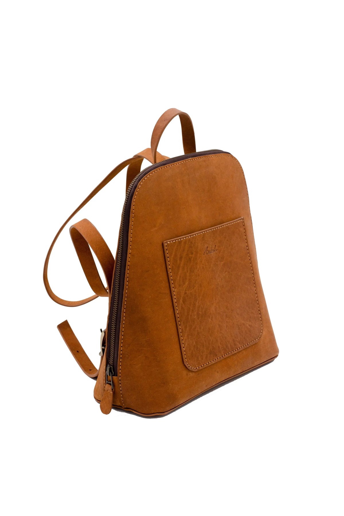 YAR Backpack - Handcrafted Camel Leather