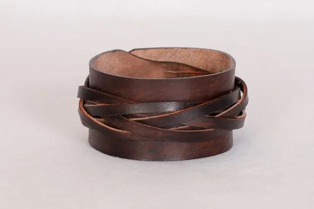 Homayun unisex bracelet - ARASH LEATHER