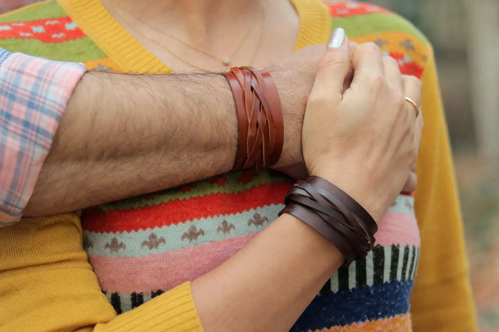 Homayun unisex bracelet - ARASH LEATHER