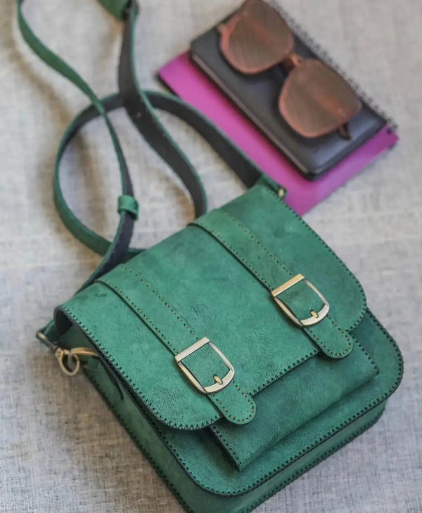 MAMZAR satchel bag - ARASH LEATHER
