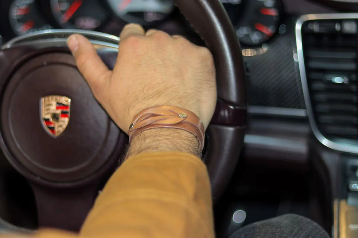 Oud unisex bracelet - ARASH LEATHER