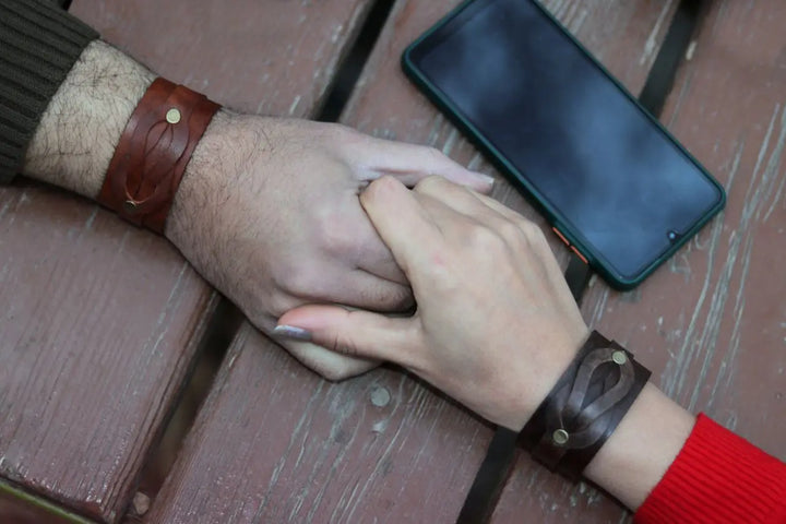 Oud unisex bracelet - ARASH LEATHER