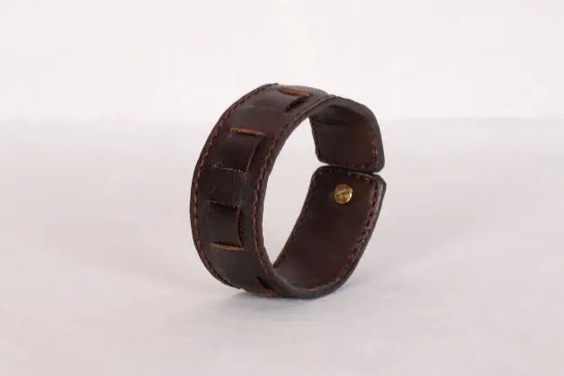 Tanbur unisex bracelet - ARASH LEATHER