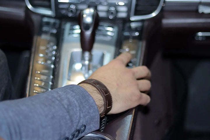 Tanbur unisex bracelet - ARASH LEATHER